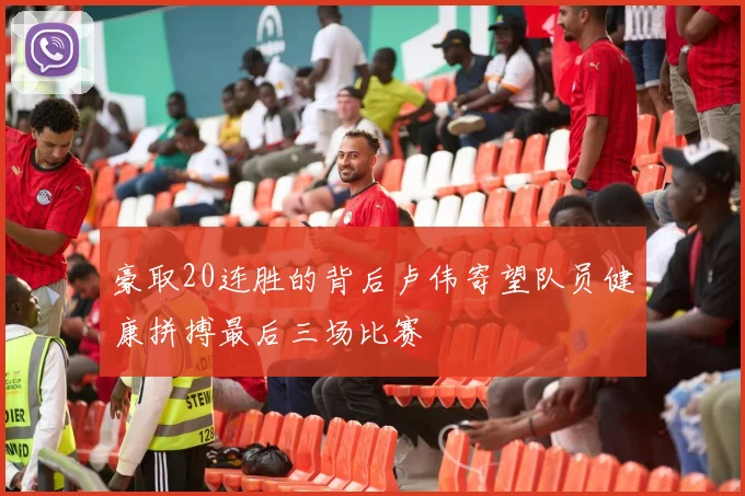 豪取20连胜的背后卢伟寄望队员健康拼搏最后三场比赛